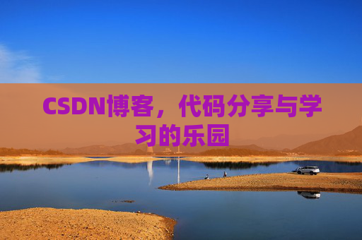 CSDN博客，代码分享与学习的乐园
